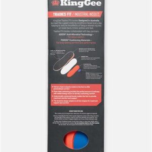 KINGGEE K09500 Tradie Memory Foam INSOLES - Image 4