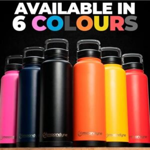 Moondyne M40B1200-1BK 1200ML Insulated Bottle - BLACK - Image 3